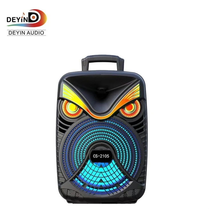 12 Inch RGB Light Bass Speaker Box Portable Wireless Trolley Outdoor DJ 12Inch Big Party Speakers Wheels Speaker suppliers