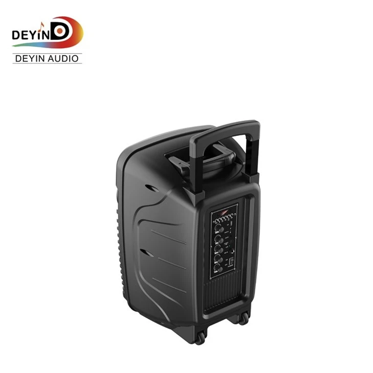 12 Inch RGB Light Bass Speaker Box Portable Wireless Trolley Outdoor DJ 12Inch Big Party Speakers Wheels Speaker high quality