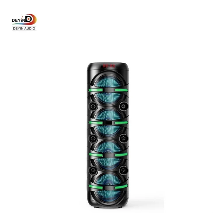 High Quality 8-Inch*4 Party DJ Speaker 15w*2 For Outdoor Parties And Home Theatre Use suppliers