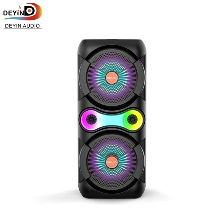 Outdoor 40W Subwoofer Partybox Speaker High Quality Loud Portable Audio Player Big Subwoofer Multimedia BT Audio Speakers factory