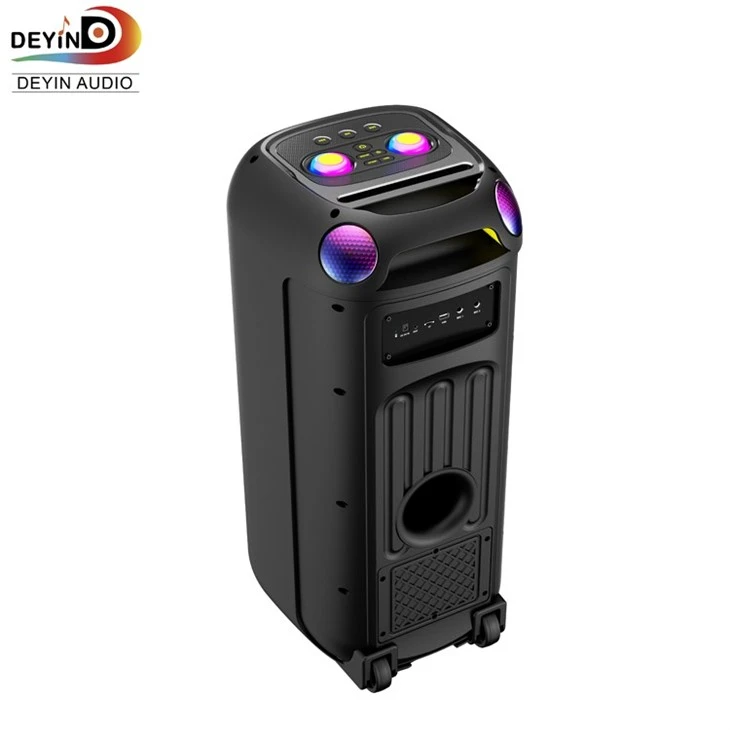Professional Wireless Karaoke BT Speaker Stereo Deep Bass Woofer HIFI Subwoofer LED Light Party DJ Speakers suppliers