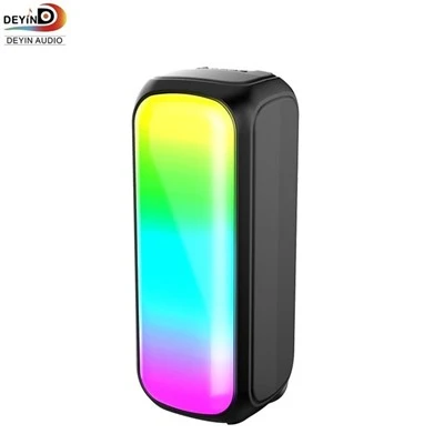 Direct Factory Sale Portable Mini 8-Watt 4 OHM Speaker RGB LED Lighting Home Theatre Use Includes Retail Packaging