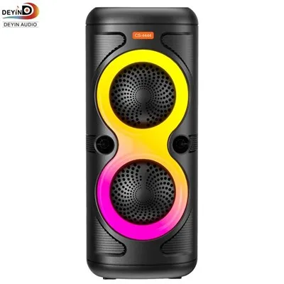 For Outdoor Speaker With RGB Light For Home Theatre And Computer 5W Power Battery Source For Parties