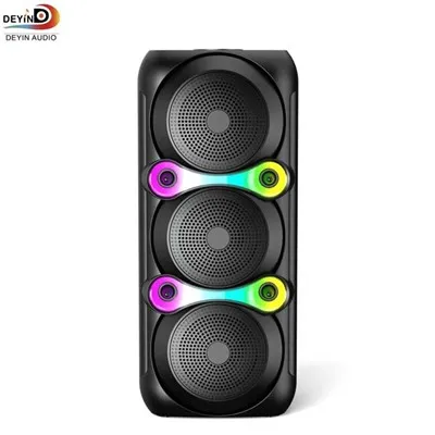 Portable Tower Speaker With Deep Bass For Outdoor Karaoke And DJ Parties Boombox Bluetooth Speakers